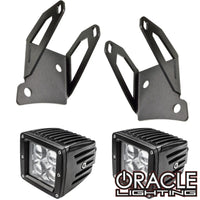 Jeep JK Single Light Mounting Pillar Brackets + Lights Combo