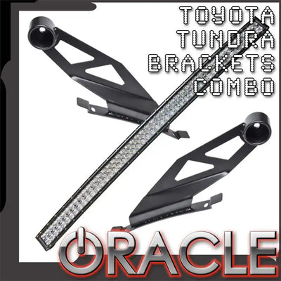 2007-2014 Toyota Tundra ORACLE Curved 50" LED Light Bar+Brackets Combo