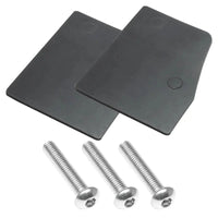 Jeep JK Lower Windshield OVERSIZED Light Mount Brackets (Pair)