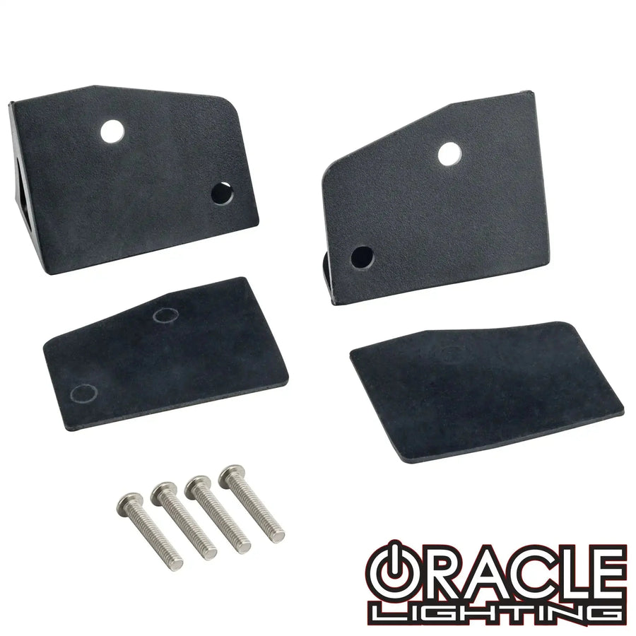 Jeep JK Lower Windshield OVERSIZED Light Mount Brackets (Pair)