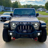 Pre-Runner Style LED Grill Light Kit for Jeep Gladiator JT