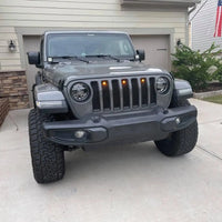Pre-Runner Style LED Grill Light Kit for Jeep Gladiator JT