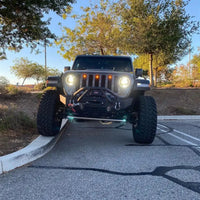 Pre-Runner Style LED Grill Light Kit for Jeep Wrangler JL