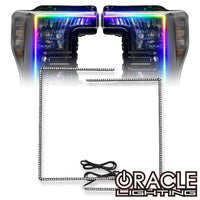 2017-2019 Ford F-250/F-350 Super Duty ORACLE Dynamic ColorSHIFT Headlight DRL - NON LED Headlights