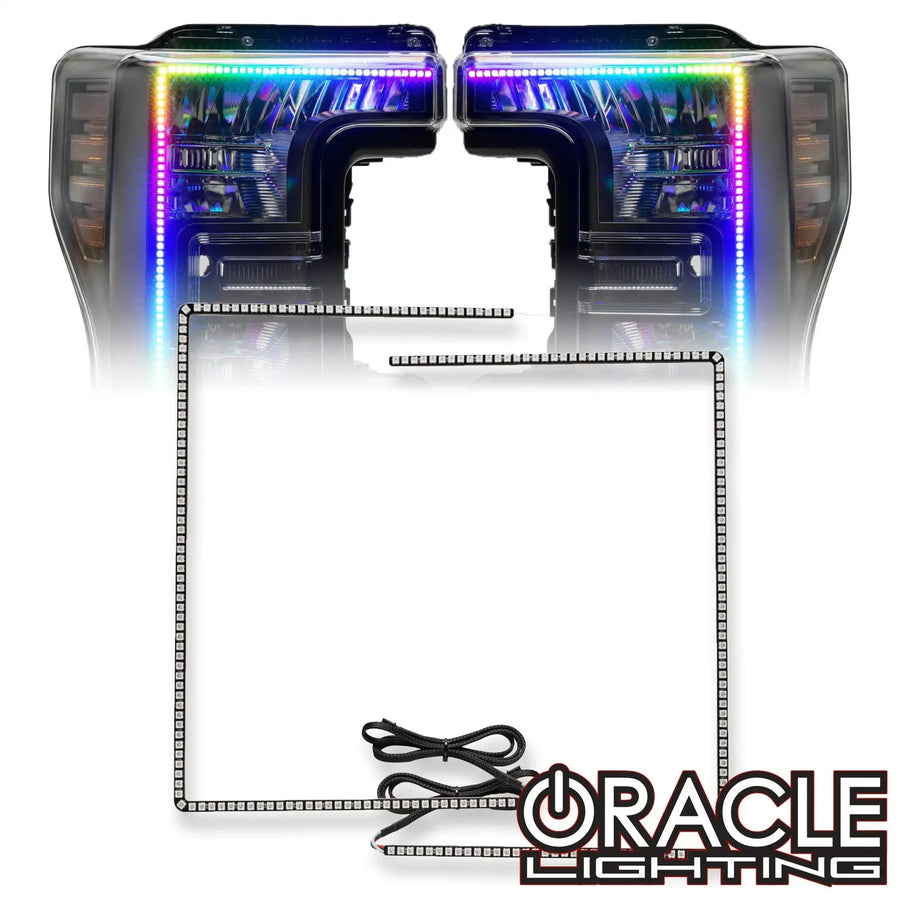 2017-2019 Ford F-250/F-350 Super Duty ORACLE Dynamic ColorSHIFT Headlight DRL - NON LED Headlights