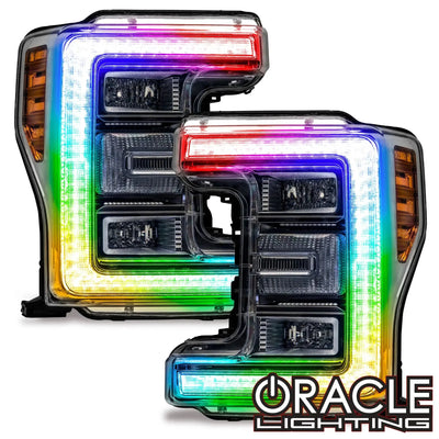 2017-2019 Ford F-250 /F-350 Superduty ColorSHIFT Headlight DRL Upgrade Kit