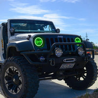 2007-2017 Jeep Wrangler JK LED Headlight Halo Kit