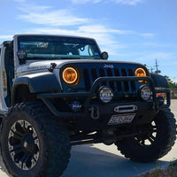 2007-2017 Jeep Wrangler JK LED Headlight Halo Kit