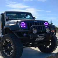 2007-2017 Jeep Wrangler JK LED Headlight Halo Kit