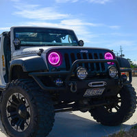 2007-2017 Jeep Wrangler JK LED Headlight Halo Kit