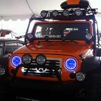 2007-2017 Jeep Wrangler JK LED Headlight Halo Kit