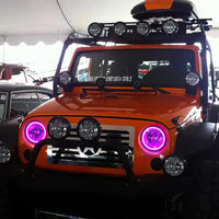 2007-2017 Jeep Wrangler JK LED Headlight Halo Kit