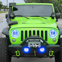 2007-2017 Jeep Wrangler JK LED Headlight Halo Kit