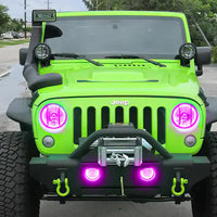 2007-2017 Jeep Wrangler JK LED Headlight Halo Kit