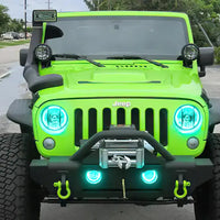 2007-2017 Jeep Wrangler JK LED Headlight Halo Kit