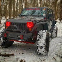 2007-2017 Jeep Wrangler JK LED Headlight Halo Kit