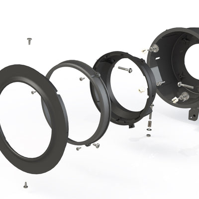 Morimoto 7in Headlight Adapters: Jeep JL / JT (Set)
