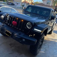 Pre-Runner Style LED Grill Light Kit for Jeep Wrangler JL