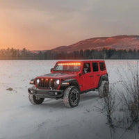 Pre-Runner Style LED Grill Light Kit for Jeep Wrangler JL