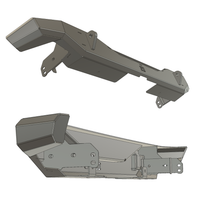 Gauntlet Series Rear Bumper for Jeep JK Wrangler (2007-2018)