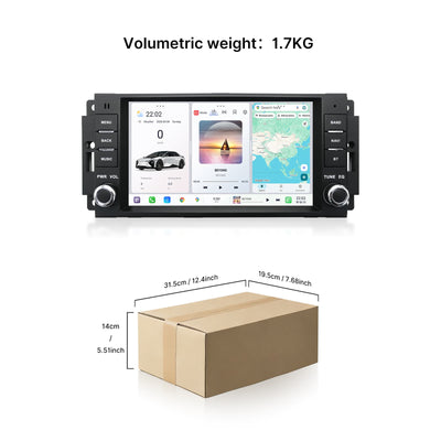 Youducar 7 Inch Aftermarket Car Stereo, Interior Upgrade Radio for Jeep Wrangler & Compass & Patriot