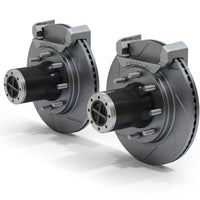 Teraflex Axles & Shafts Jk 8-lug Locking Hub & Slotted Rotors