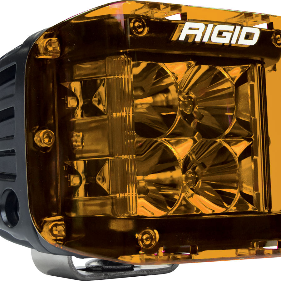 Rigid Industries Light Cover Amber D-SS Pro RIGID Industries