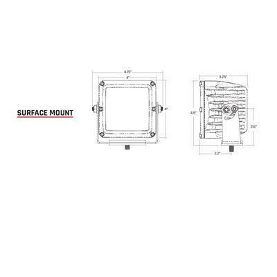 Rigid Industries Specter/Diffused Light Pair D-XL Pro RIGID Industries