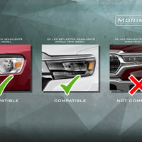 Morimoto XB LED Headlights: Dodge Ram 1500 (19+ / Set)