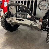 Front Diamond Series Stubby Bumper for Jeep TJ Wrangler (97-06)