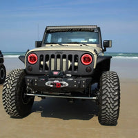 2007-2017 Jeep Wrangler JK LED Surface Mount Headlight Halo Kit