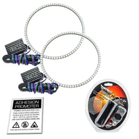 2007-2017 Jeep Wrangler JK LED Surface Mount Headlight Halo Kit
