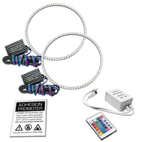 1997-2006 Jeep Wrangler TJ ORACLE LED Headlight Halo Kit- Waterproof Surface Mount
