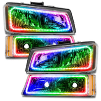 2003-2006 Chevy Silverado Pre-Assembled Headlights w/ Parking Lights