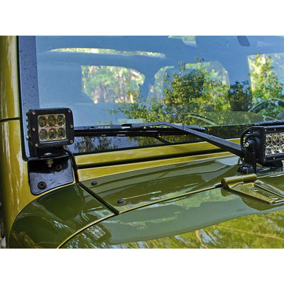 Rigid Industries 07-17 Jeep JK A-Pillar Mount D-Series Pro RIGID Industries
