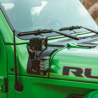 Rigid Industries 2018 Jeep Wrangler JL Cowl Mount Short Standoff Kit RIGID Industries