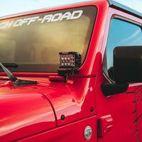 Rigid Industries 2018 Wrangler JL A-Pillar Mount RIGID Industries