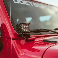 Rigid Industries 2018 Wrangler JL A-Pillar Mount RIGID Industries