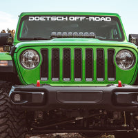 Rigid Industries 2018 Jeep Wrangler JL Adapt Hood Mount Fits 20 Inch Adapt Series RIGID Industries