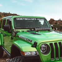 Rigid Industries 2018 Jeep Wrangler JL Adapt Hood Mount Fits 20 Inch Adapt Series RIGID Industries