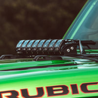 Rigid Industries 2018 Jeep Wrangler JL Adapt Hood Mount Fits 20 Inch Adapt Series RIGID Industries