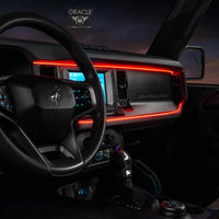 2021-2025 Ford Bronco Dynamic ColorSHIFT LED Dash Kit - USB Plug & Play Interior Lighting