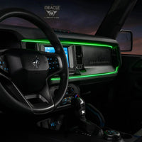 2021-2025 Ford Bronco Dynamic ColorSHIFT LED Dash Kit - USB Plug & Play Interior Lighting