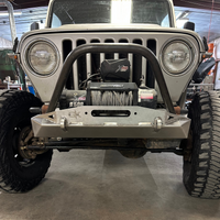 Front Diamond Series Stubby Bumper for Jeep TJ Wrangler (97-06)