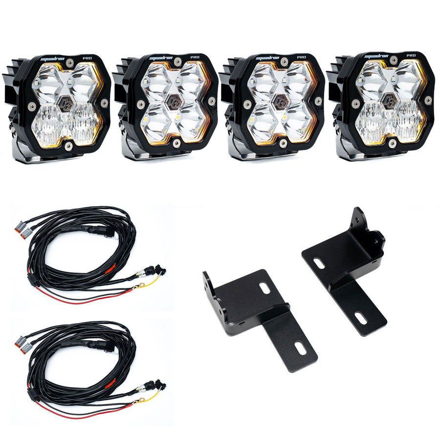 Squadron 2.0 Pro Behind-the-Grille Light Kit Toyota 2025-27 4Runner Clear Baja Designs