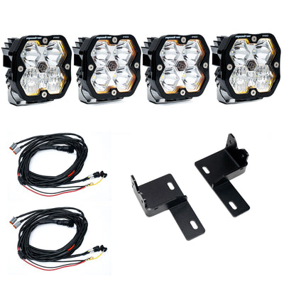 Squadron 2.0 Pro Behind-the-Grille Light Kit Toyota 2025-27 4Runner Clear Baja Designs