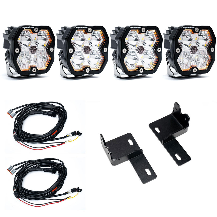 Squadron 2.0 Sport Behind-the-Grille Light Kit Toyota 2025-27 4Runner Clear Baja Designs