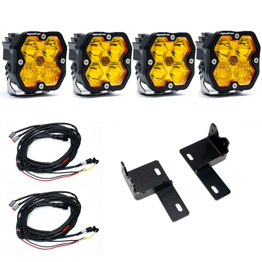Squadron 2.0 Sport Behind-the-Grille Light Kit Toyota 2025-27 4Runner Baja Amber Baja Designs