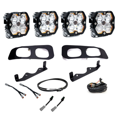 Squadron 2.0 Pro Dual Fog Pocket Light Kit Ford 2023-26 F-250/350 Super Duty Upfitter Baja Designs