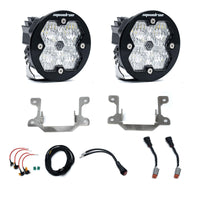 Squadron 2.0 Sport Fog Pocket Light Kit Ram 2019-25 2500/3500 Big Horn Clear Baja Designs